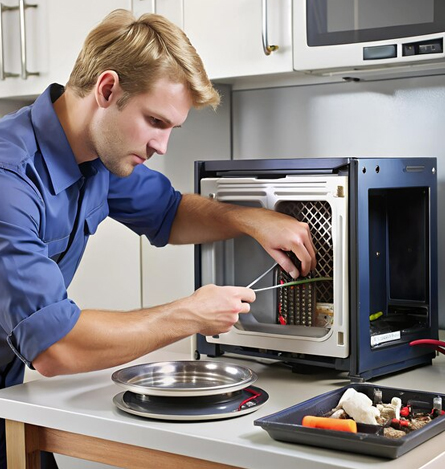 Microwave Repair Service Process